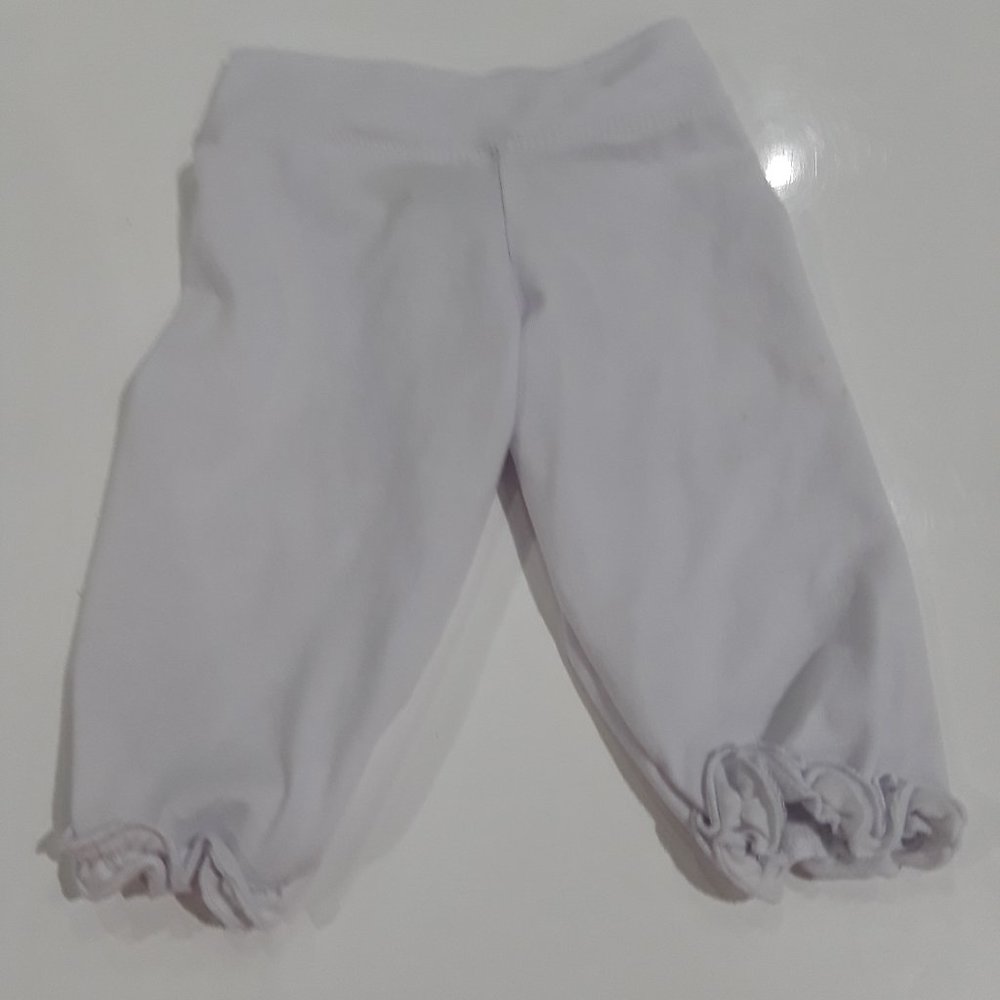 Beverly Hills Princess white stretch pants